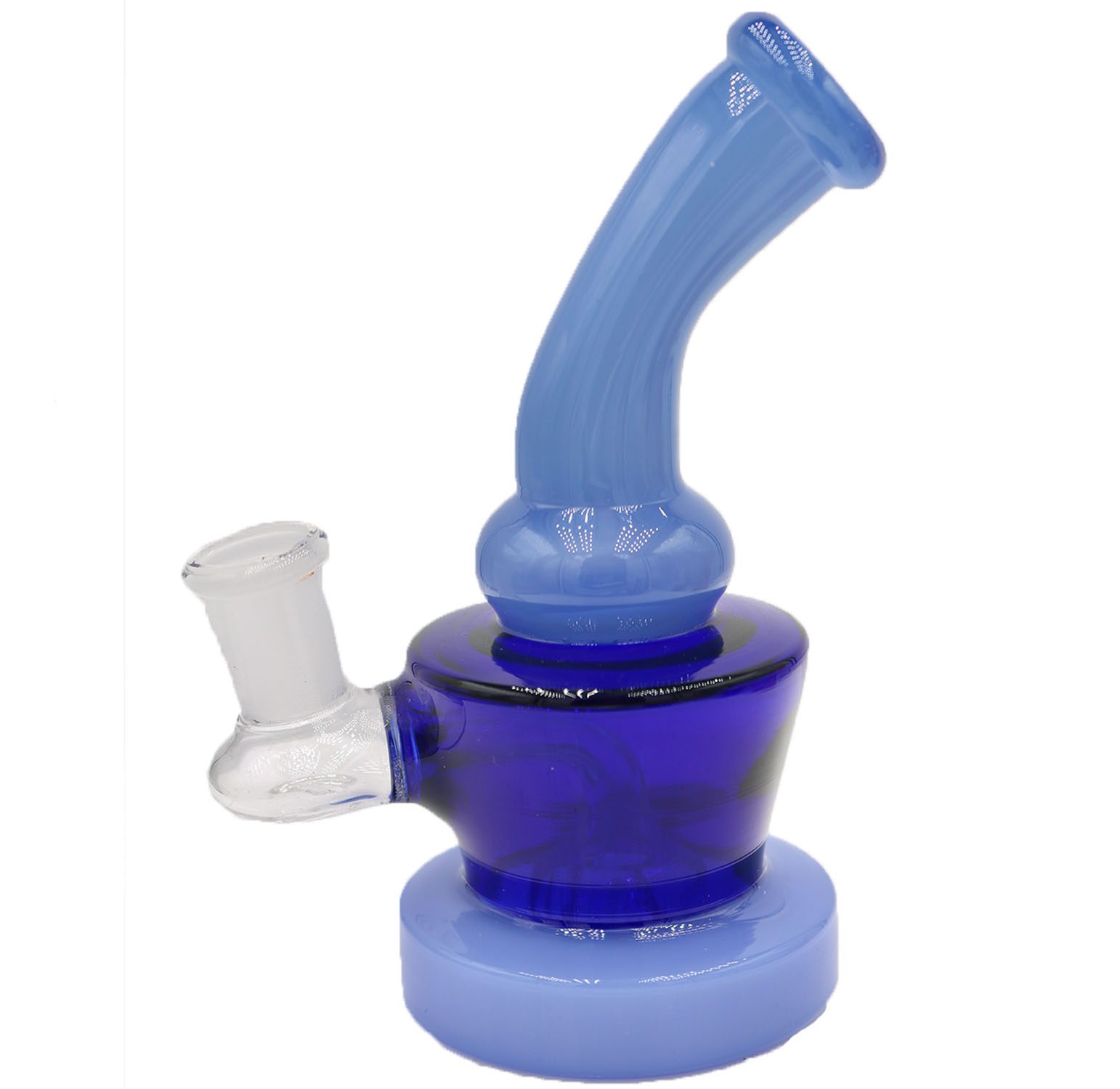 Blue Mini Bong (white)