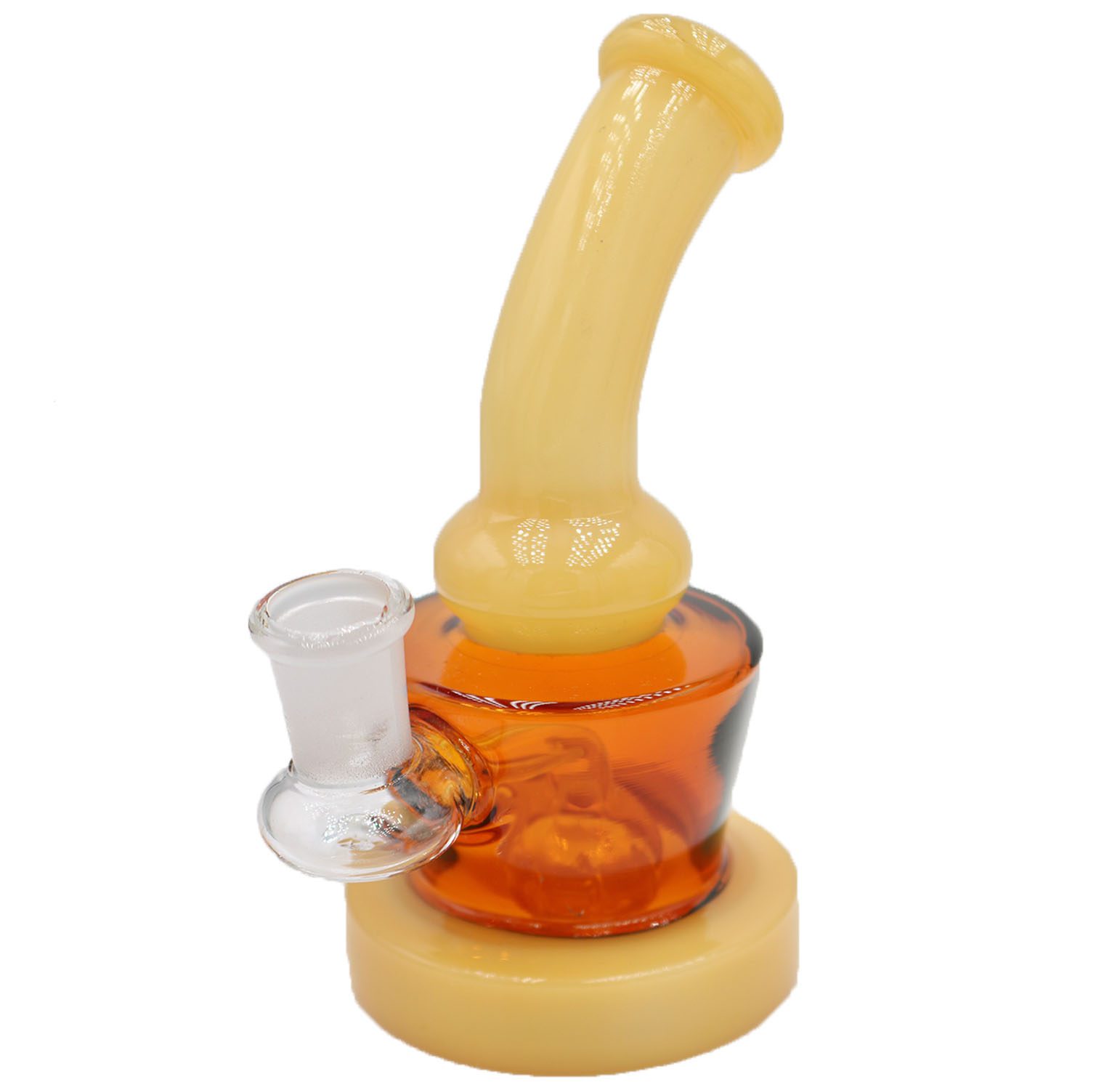 Yellow Mini Bong 2 (white)