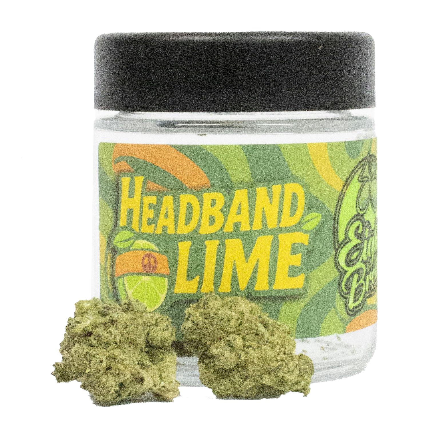 Headband-Lime-JAR(white)