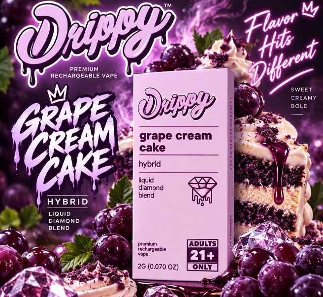 Grape-Cream-Cake